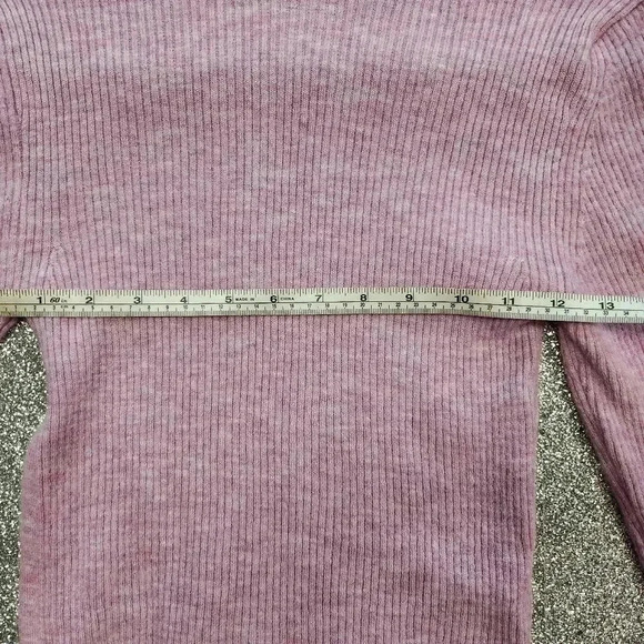 ZARA LONG SLEEVE RIBBED CROP SWEATER Nwot - Picture 6 of 8